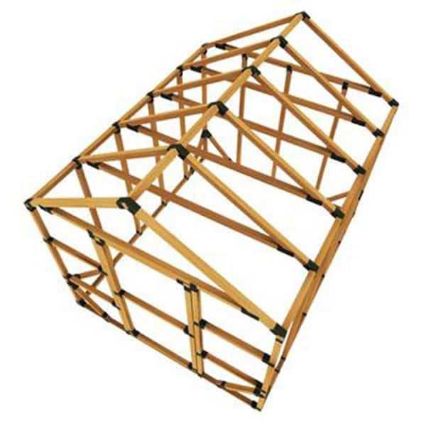 10 ft. W x 20 ft. D Custom DIY Greenhouse Kit by E-Z Frames - Image 2
